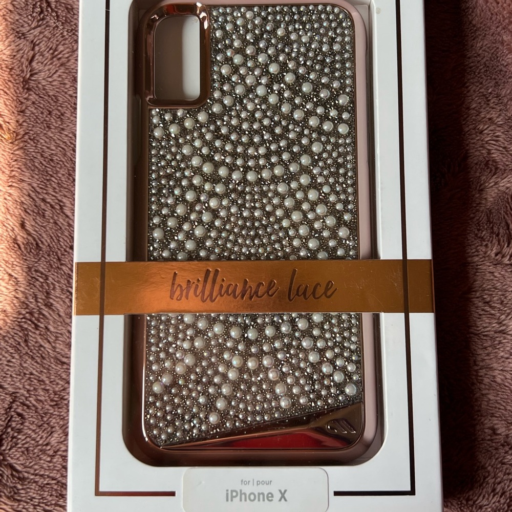 Casemate Iphone X/XS Rose Good Brilliance Lace